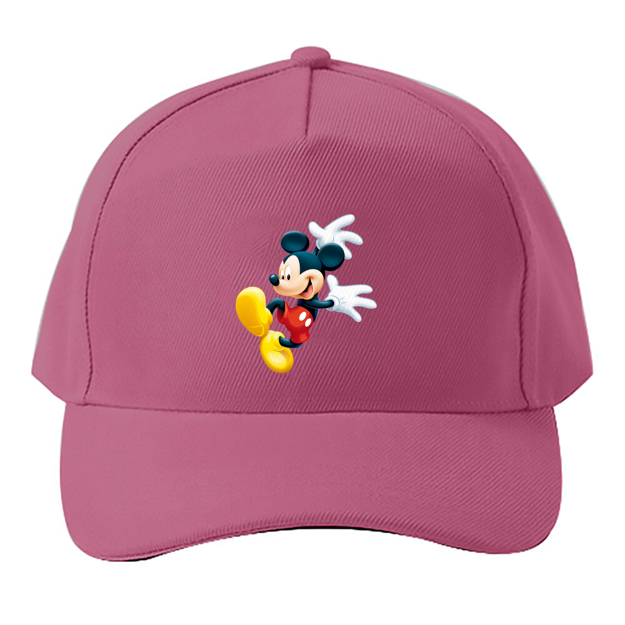 （画像用） ミッキーマウス Mickey Mouse ベースボールキャップ 綿100％ 男女兼用 帽子 スポーツ